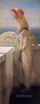  Lawrence Art Painting - Hopeful Romantic Sir Lawrence Alma Tadema